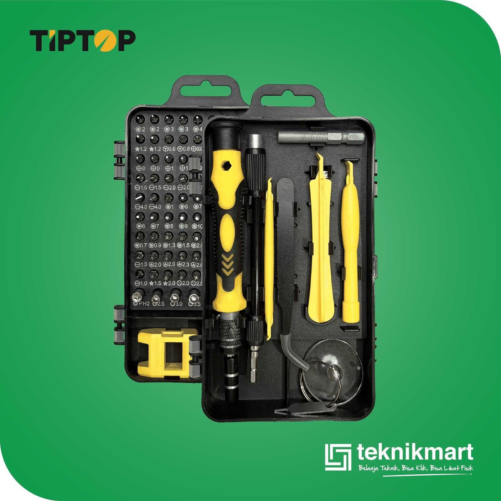 TIP TOP MFIX 115 IN 1 SCREWDRIVER PRECISION MULTIPURPOSE SET