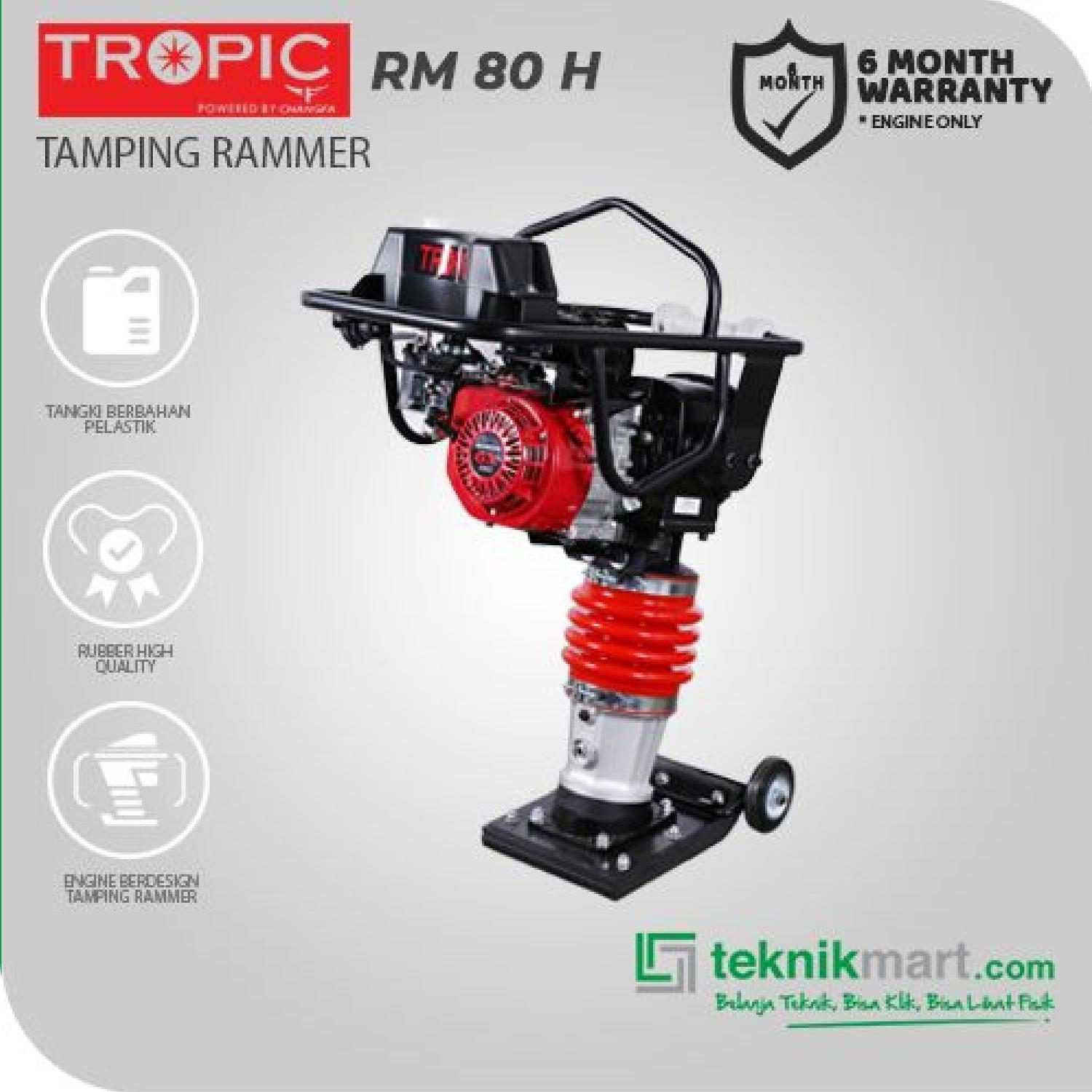 TROPIC TAMPING RAMMER RM 80 H W/HONDA
