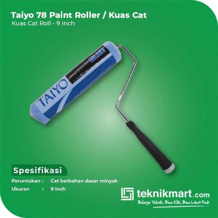 TAIYO 78 PAINT ROLLER 9 INCH BLUE COLOUR - Image 2