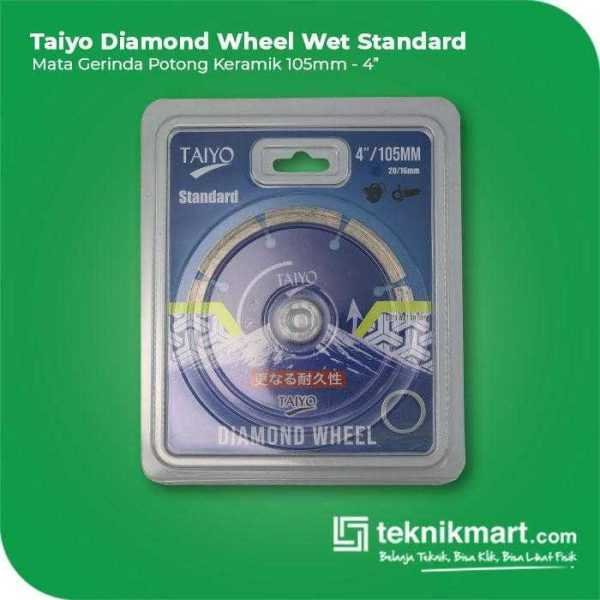 TAIYO DIAMOND WHEEL STANDARD FOR GRANITE 105X1.9X20/16MM BLUE COLOUR