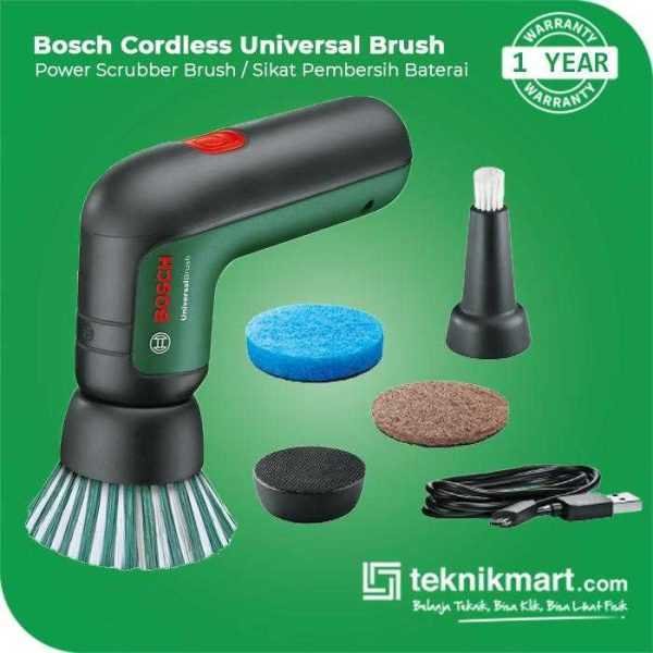 BOSCH CORDLESS POWER SCRUBBER UNIVERSAL BRUSH ASIA 3.6V 215RPM
