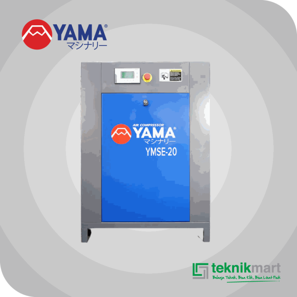 YAMA YMSE-20 20HP/15KW CAP. 2.3 M3/MIN SCREW COMPRESSOR