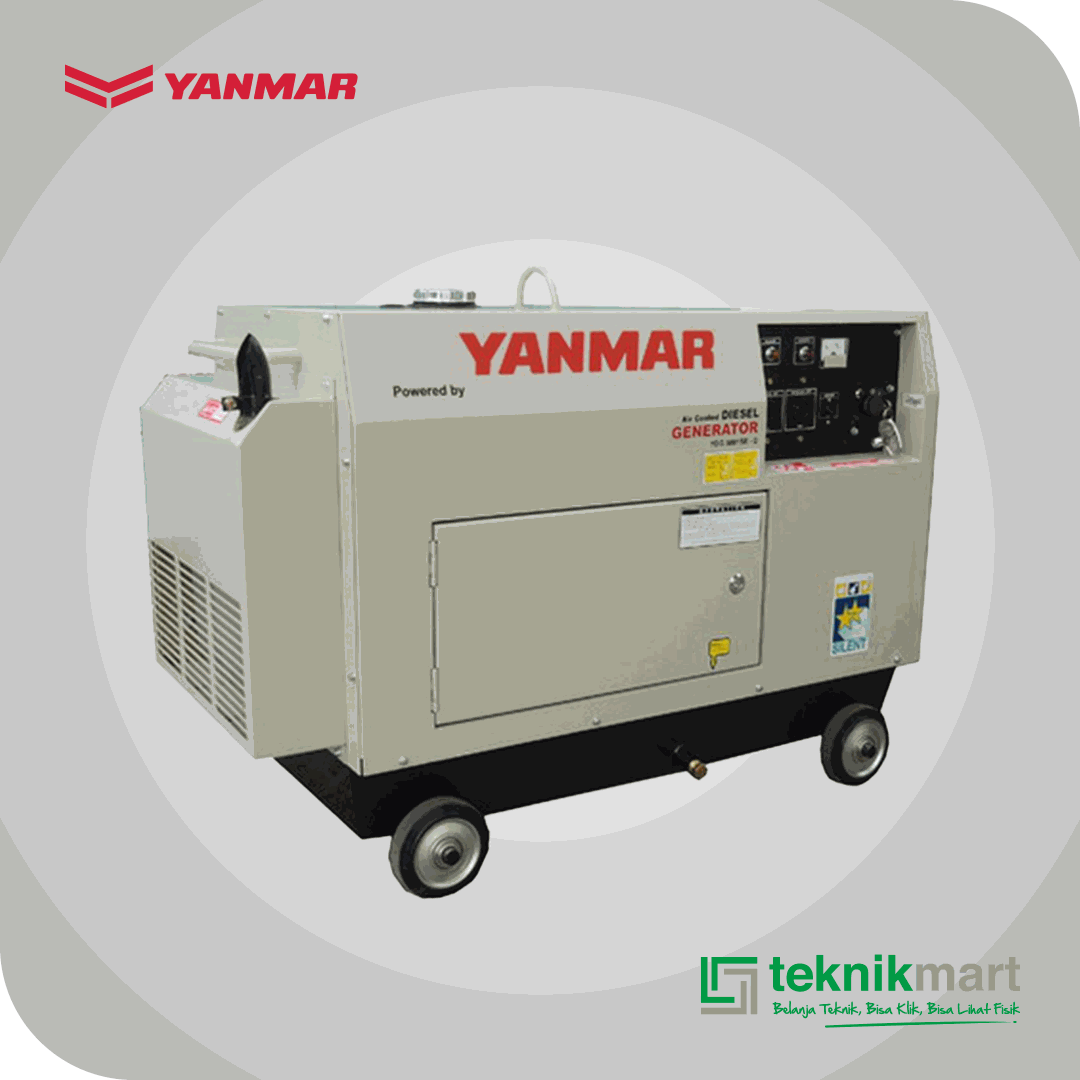 YANMAR YDG 5001 SE DIESEL GENERATOR SILENT 4,2KVA
