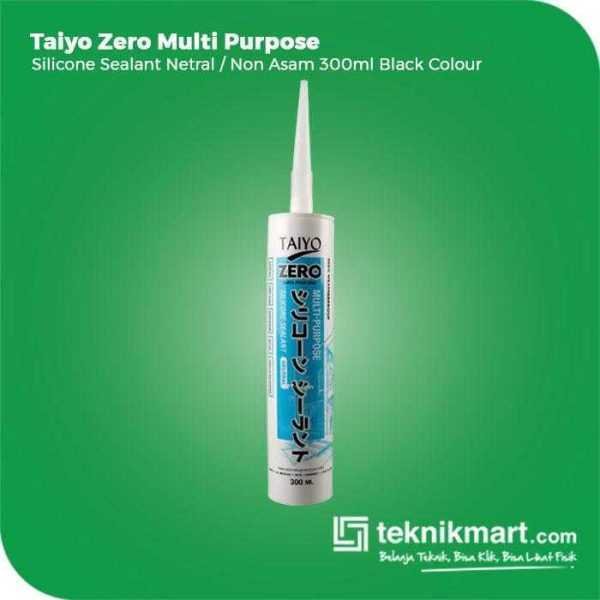TAIYO MP ZERO SILICONE SEALANT NETRAL BLACK COLOUR 300ML
