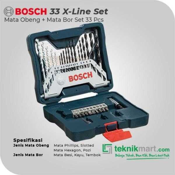 BOSCH 33 X-LINE DRILL AND SCREWDRIVER BIT MIXED SET