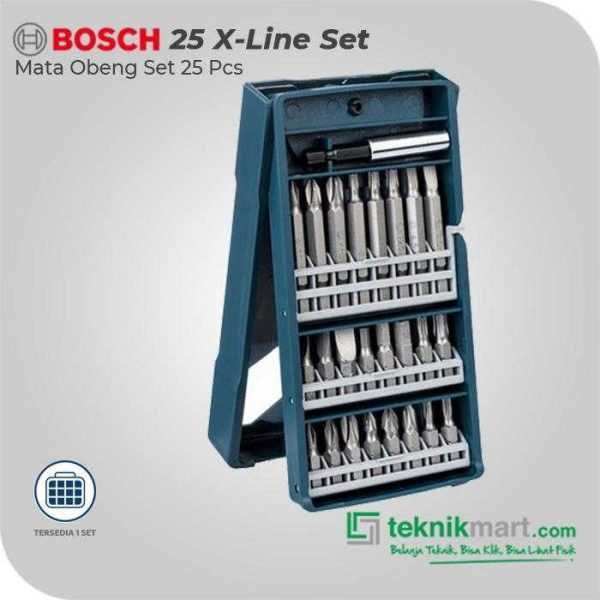 BOSCH 25PCS MINI X-LINE SCREWDRIVER BIT SET