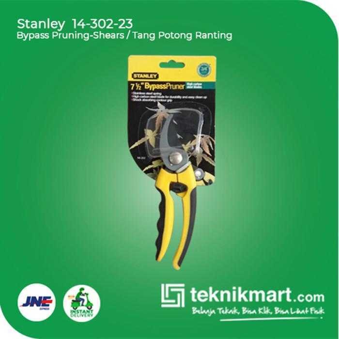 STANLEY 14-302-23 BYPASS PRUNING SHEARS 8" - Image 3