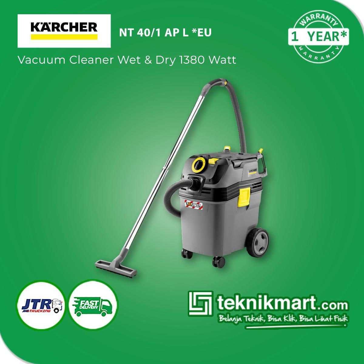 KARCHER NT 40/1 AP L WET & DRY VACUUM CLEANER - Image 3
