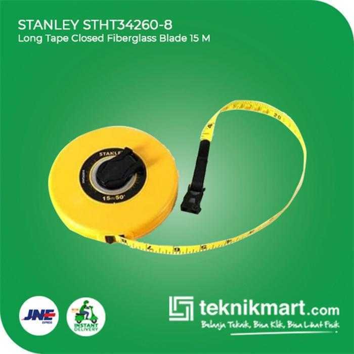 STANLEY STHT34260-8 LONG TAPE CLOSED FIBERGLASS BLADE 15M / 50" - Image 3