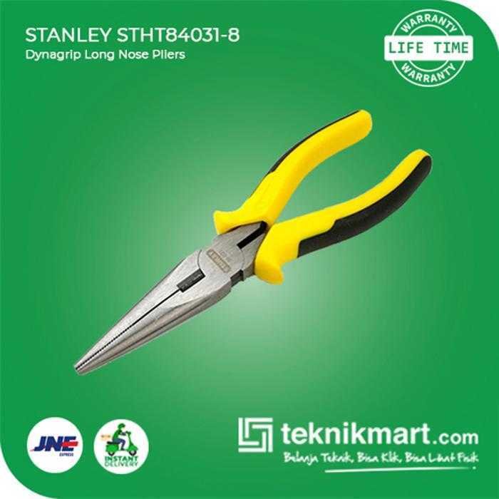 STANLEY STHT84031-8 DYNAGRIP LONG NOSE PLIERS 6" - Image 3