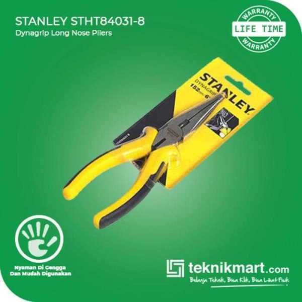STANLEY STHT84031-8 DYNAGRIP LONG NOSE PLIERS 6"
