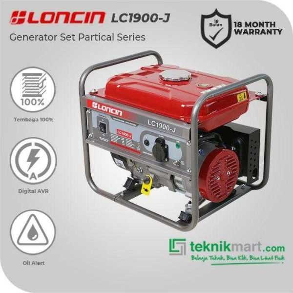 LONCIN LC 1900 J RECOIL GASOLINE GENSET 1KW
