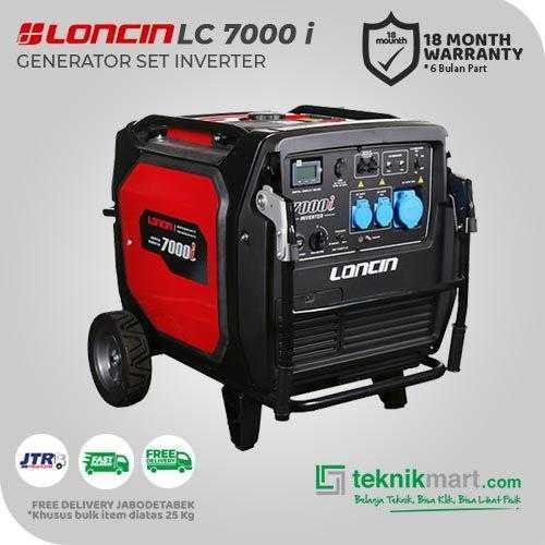 LONCIN LC 7000 I GASOLINE GENSET INVERTER 7,5KW PARALLEL FUNCTION - Image 3