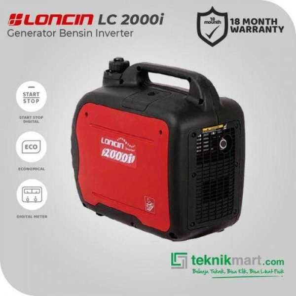 LONCIN LC 2000 I GASOLINE GENSET INVERTER 1,8KW