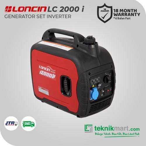 LONCIN LC 2000 I GASOLINE GENSET INVERTER 1,8KW - Image 3