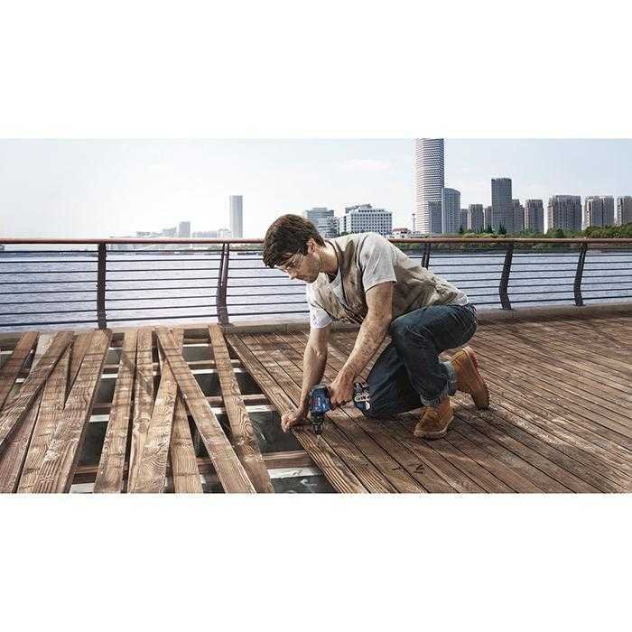 BOSCH GSB 18V-50 BRUSHLESS IMPACT DRILL 18VOLT 2.0AH KIT (2X GBA 2.0AH, 1X GAL 18V-20, 1X KOTAK ALAT) - Image 5