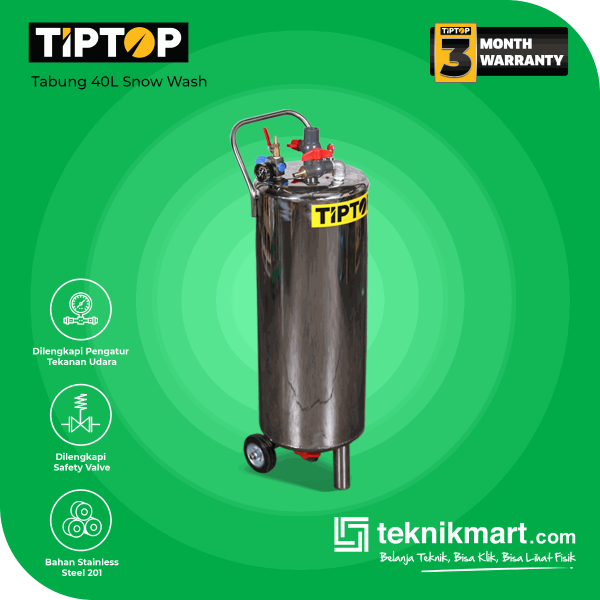 TIP TOP TABUNG SNOW WASH 40 L