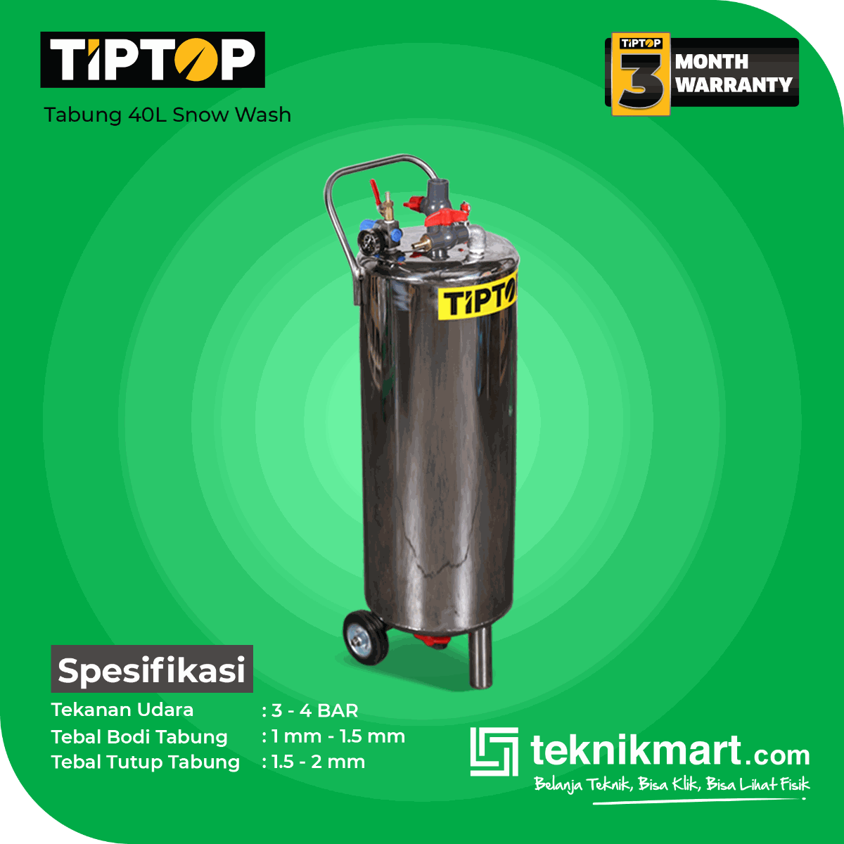 TIP TOP TABUNG SNOW WASH 40 L - Image 2