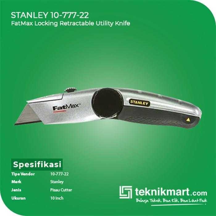 STANLEY 10-777-22 FATMAX LOCKING RETRACTABLE UTILITY KNIFE - Image 2