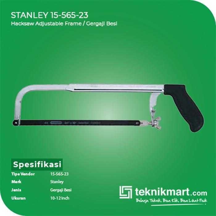 STANLEY 15-565-23 HACKSAW ADJUSTABLE FRAME 10"-12" - Image 2