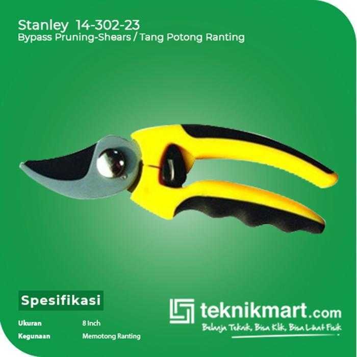 STANLEY 14-302-23 BYPASS PRUNING SHEARS 8" - Image 2
