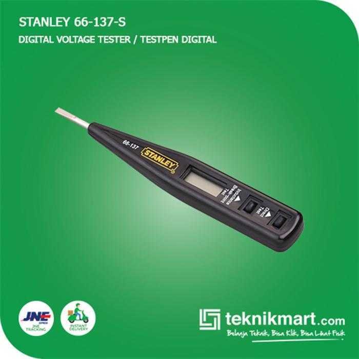 STANLEY 66-137-S DIGITAL VOLTAGE TESTER - Image 3