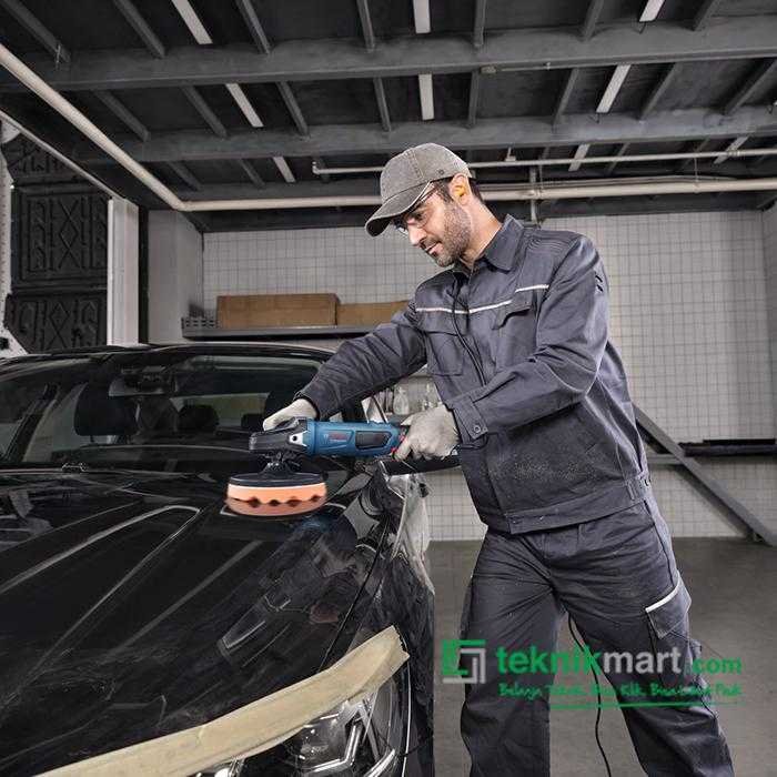 BOSCH GPO 11-180 S ANGLE POLISHER 1100WATT 180MM - Image 5