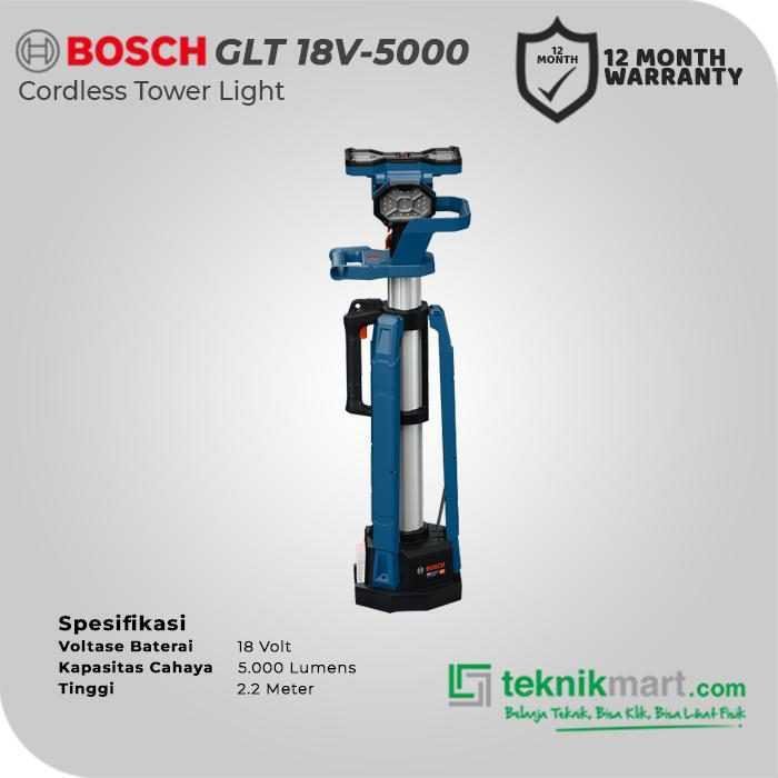BOSCH GLT 18V-5000 CORDLESS TOWER LIGHT 18VOLT 5000LUMENS 2.2METER (UNIT ONLY) - Image 2