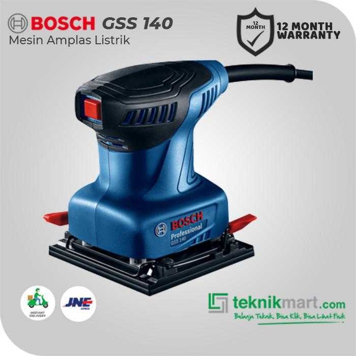 BOSCH GSS 140 ORBITAL SANDER 220WATT 112X101MM (NEW) - Image 3